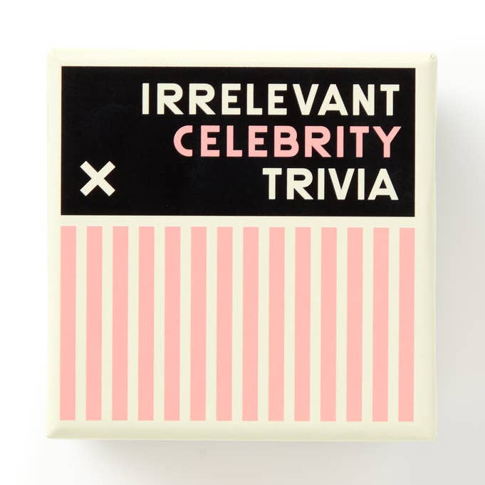 Anecdotes non pertinentes sur les célébrités pour la vente par Abrams & Chronicle Books