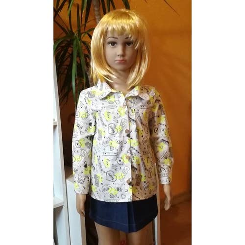 Blusa Besos manga larga per la vendita all'ingrosso da parte di La Boutique de Kannela