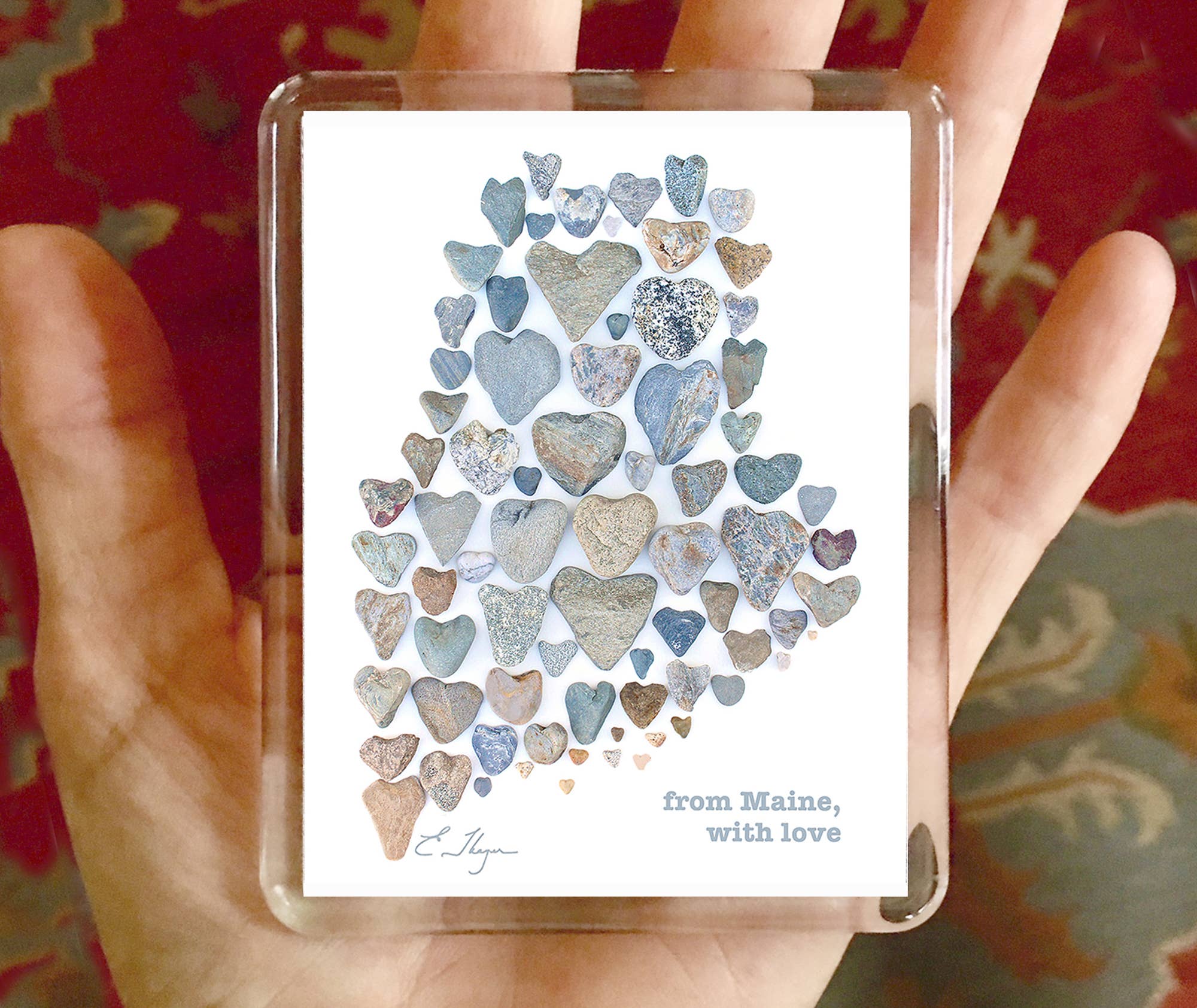 Love Rocks Me® - Vente Aimants - Destination | Cartes magnétiques du Maine1