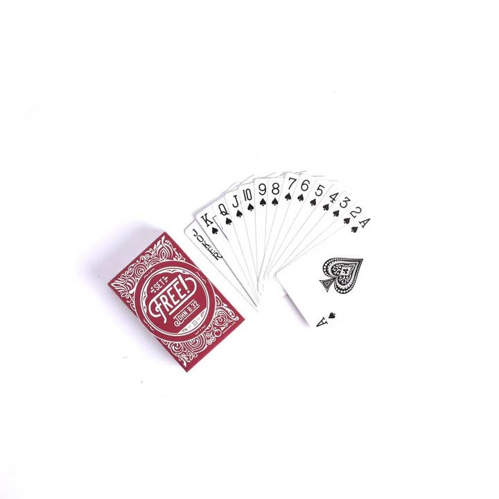 Playing Cards Traditional Set Free - Pack of 3 for wholesale by Swanson Christian Products