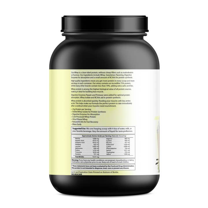 Purex Nutrition - Wholesale Protein/Superfood Powder - Absolute Whey - Vanilla3