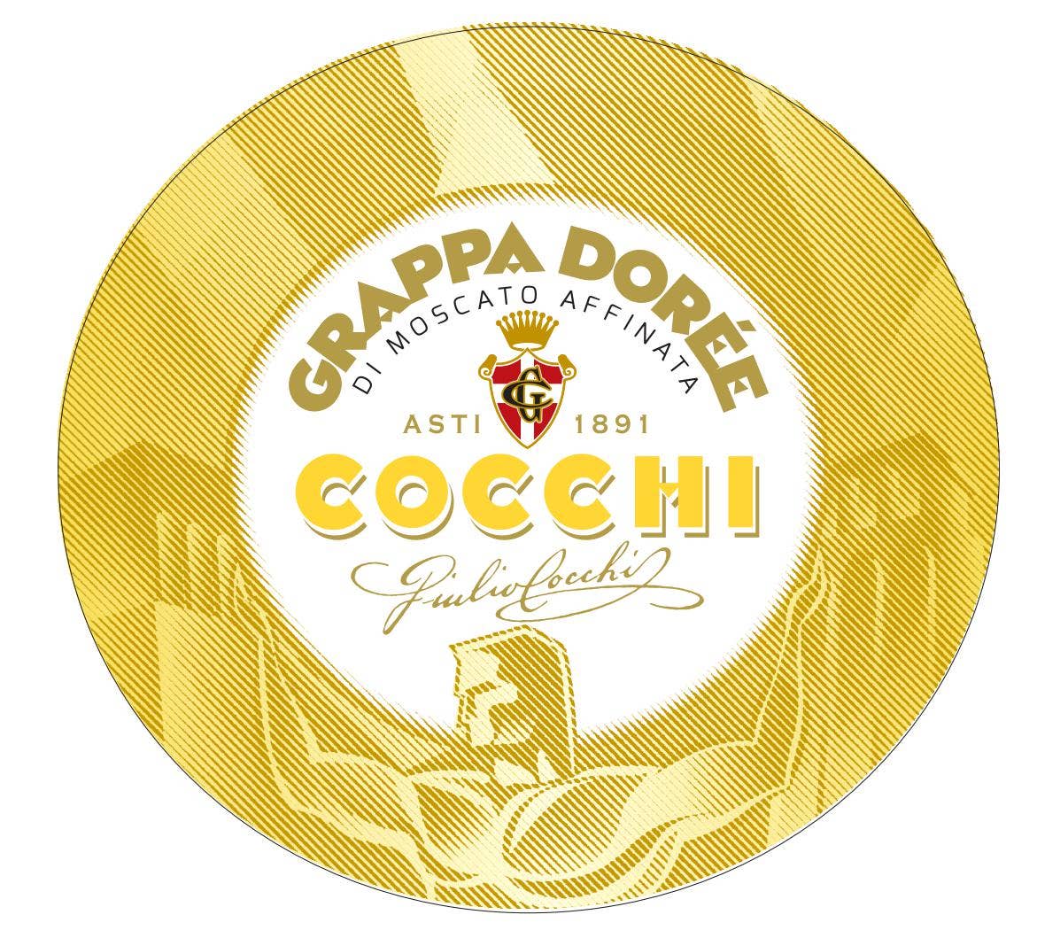 Metina SAS – Großhandel Brandy/Cognac – Dorée Grappa von Moscato Cocchi 70 cl2