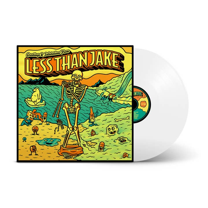 Rude Records - Wholesale Music CD/Vinyl - Saluti e Saluti Clear LP0