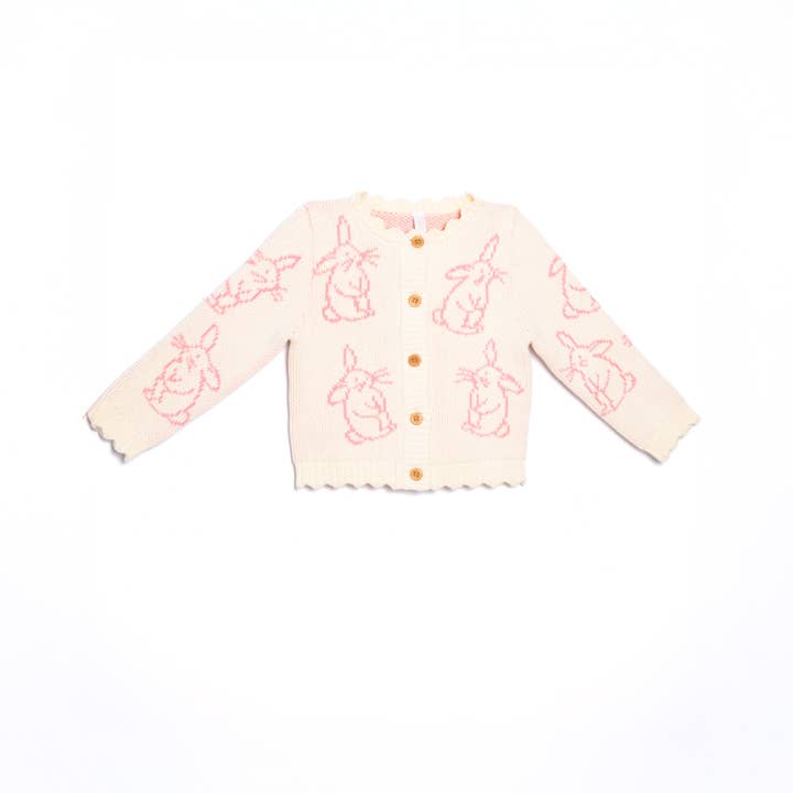 The Cute Girl Cardigan | Pink for wholesale by Princess and Papa