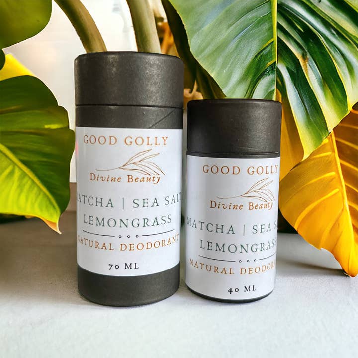 Salt + Soul Skincare – wholesale Deodorant - Dam – Naturlig deodorant | Matcha + citrongräs | ekologisk hudvård