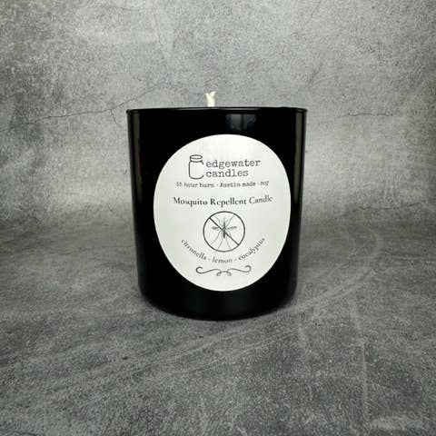 Mosquito Repellent Candle for wholesale by Edgewater Candles ATX