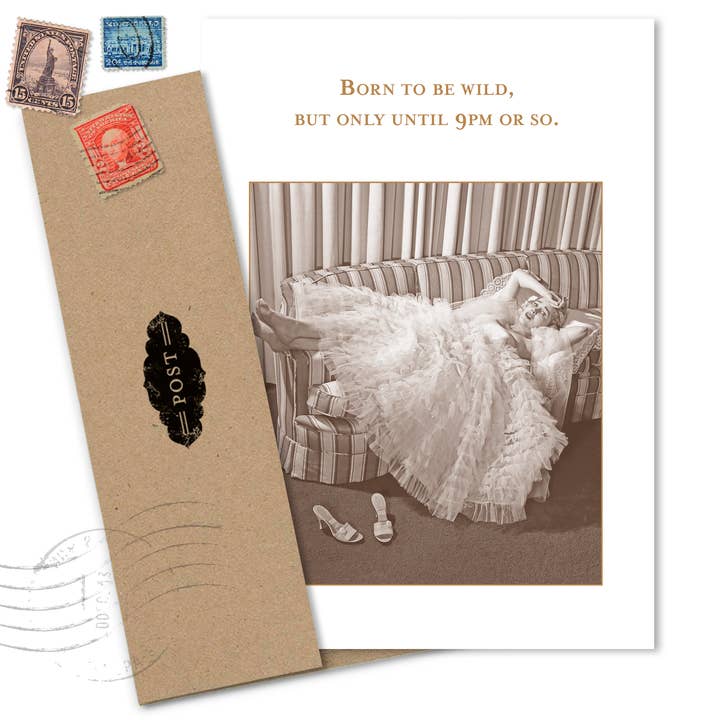 Shannon Martin Design - Wholesale Birthday Card - Born To Be Wild Birthday Card