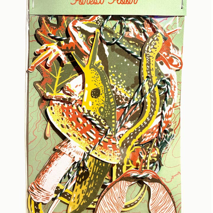 Hissing Mink - Wholesale Bunting/Garland - Forest Floor Paper Garland1