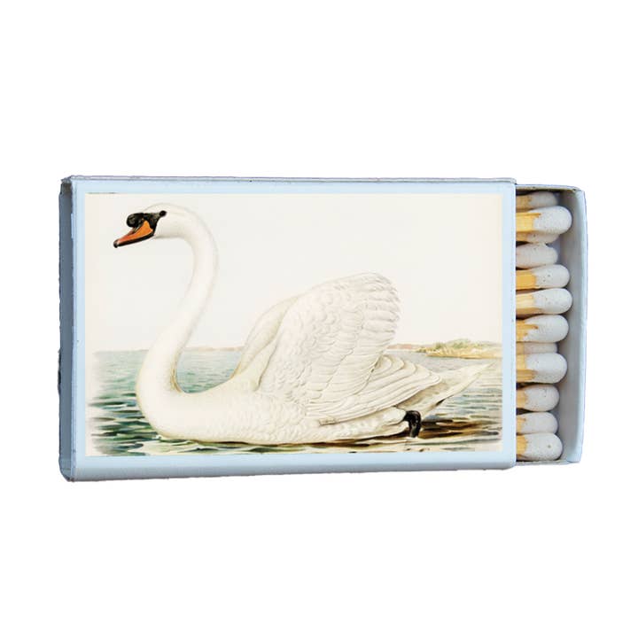 Allumettes • Boîtes d'allumettes Swan • Décoration intérieure pour bougies et encens pour la vente par Most Amazing