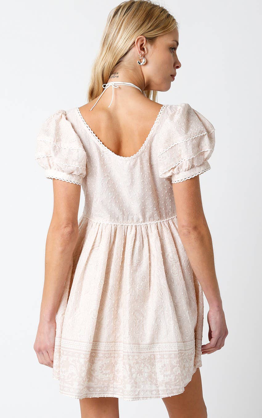 Natural Danielle Dress for wholesale on Faire2