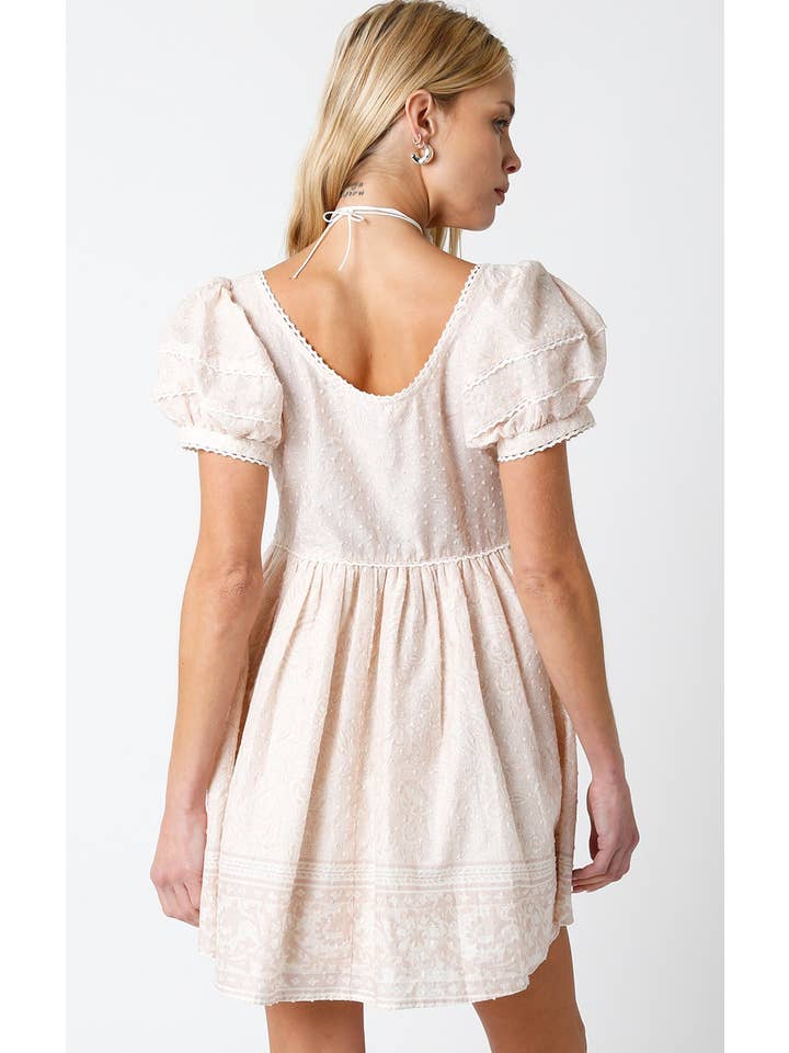 Natural Danielle Dress for wholesale on Faire2