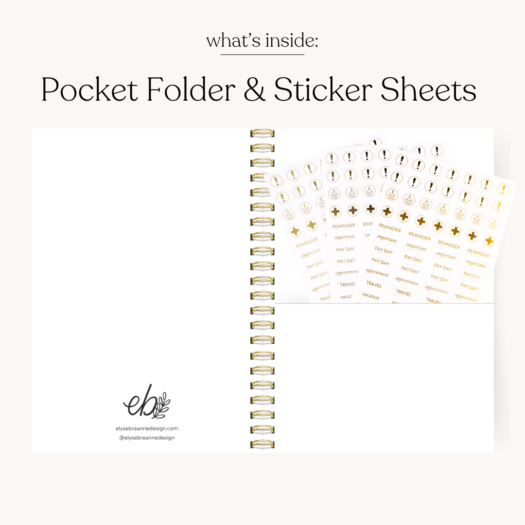 Elyse Breanne Design - Vendita all'ingrosso Planner - Pianificatore Annuale 2026 Campagna8