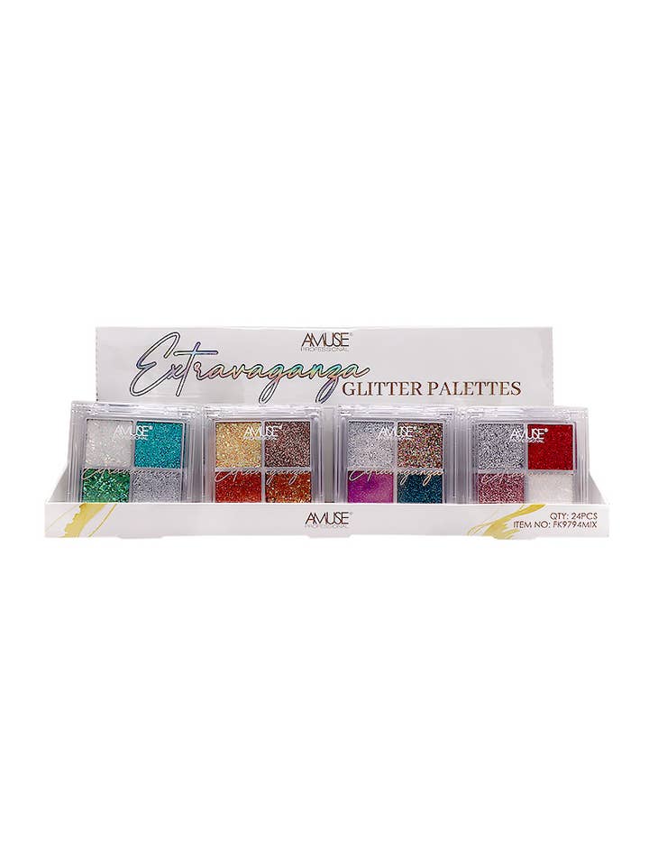 Amuse GK9794 Palette de Paillettes Extravaganza - 24 pcs pour la vente par PINEAPPLE Beauty