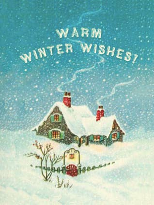 HCC649 Holiday Card - Warm Winter Wishes for wholesale by Cartolina Cards Inc.