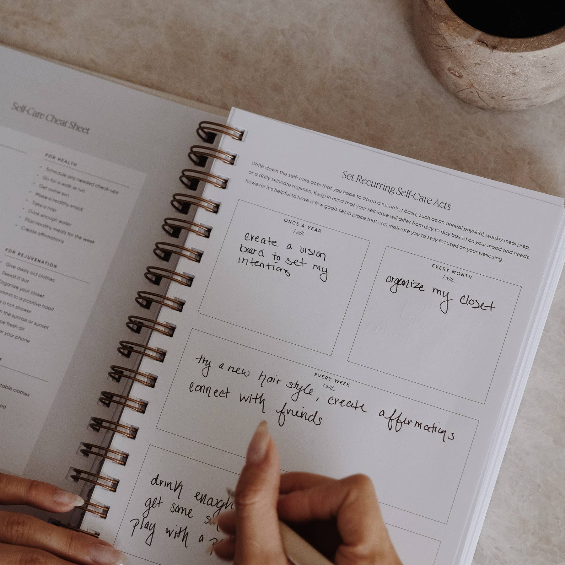 Simple Self – Großhandel Planer – The Self Care Planner, wöchentliche Ausgabe15
