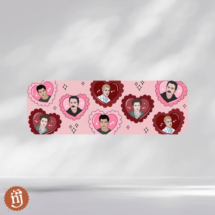 Nearly June Design Co - Wholesale Bookmark - Twilight Team Edward, Jacob, Charlie and Carlise Bookmark4