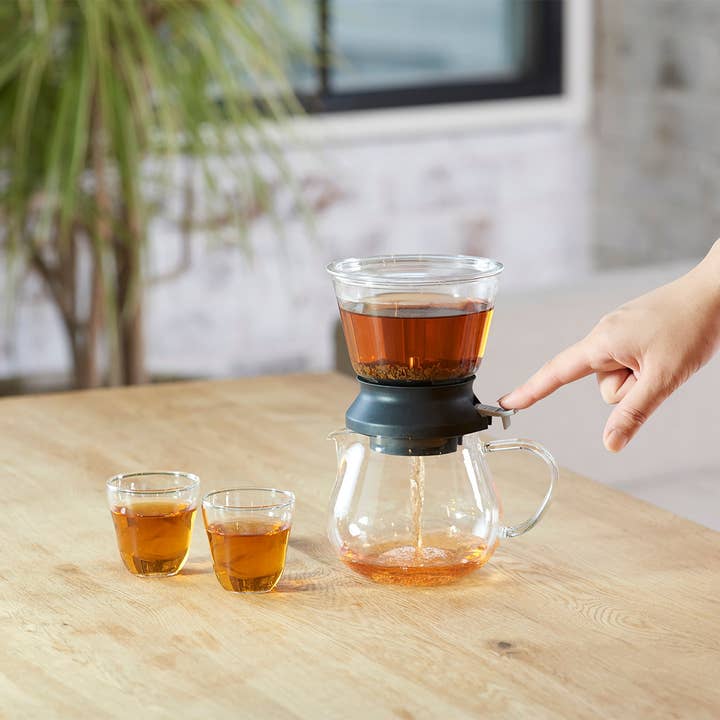 HARIO USA - Wholesale Tea Set - Tea Dripper LARGO 350mL Server Set