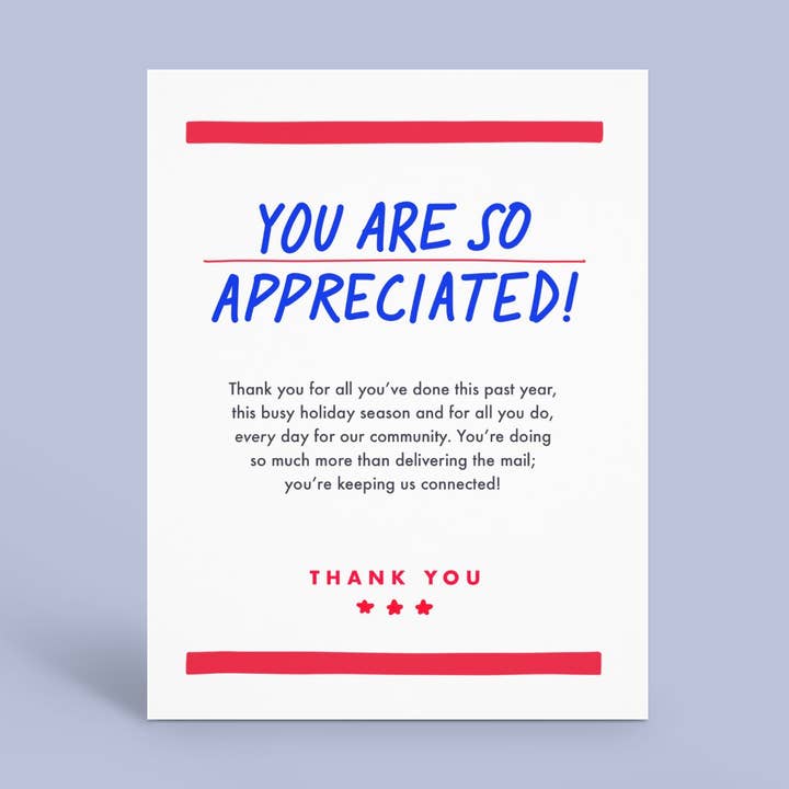 USPS-Wertschätzung für den Großhandel von Hey Weegs