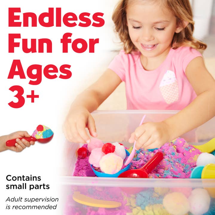 Faber-Castell / Creativity for Kids - Wholesale Toy Set - Kids - Sensory Bin Ice Cream Shop Activity Bin for Kids1