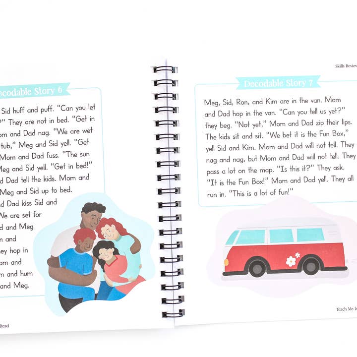 Paper Peony Press - Wholesale Education - Teach Me to Read: A Parent Guided Student Workbook for Kids6