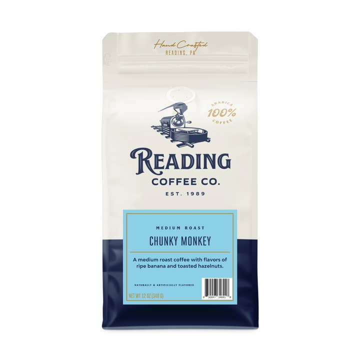 Chunky Monkey for wholesale by Reading Coffee Company