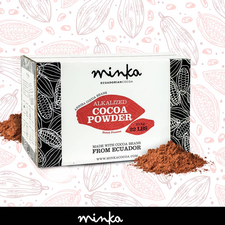 POUDRE DE CACAO - Alcaline - Sans sucre - Céto - Entièrement naturelle - Kasher 22 Lb pour la vente par Minka Chocolates