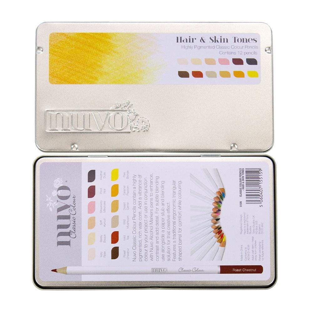 Tonic Studios – wholesale Coloured pencil – Nuvo - Classic Colouring Pencils - Hair & Skin Tones - 515N2