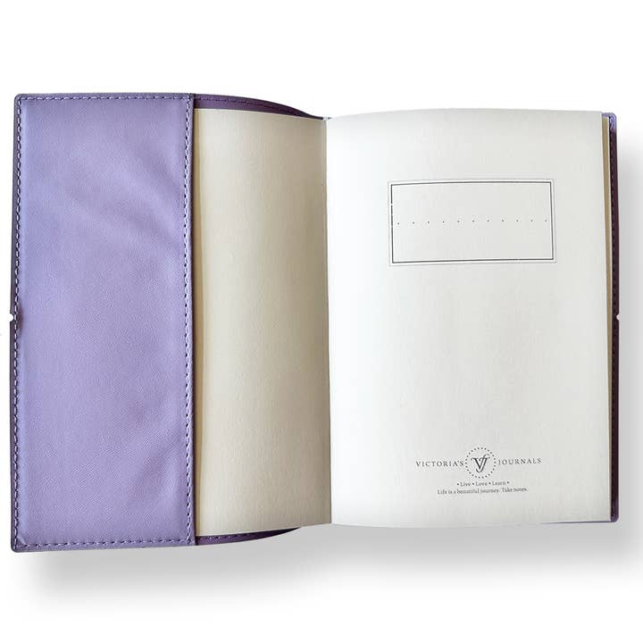 Victoria's Journals - Wholesale Journal/Diary - Sakura Soft Vegan Leather Journal (Lilac)