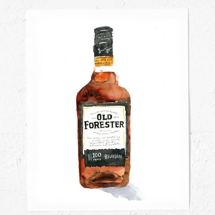 Ashley Eisenman Art - Wholesale Art Print - Old Forester