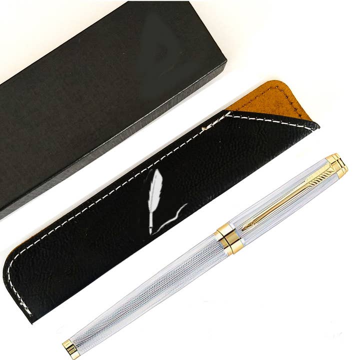 Illusion Silver Pen Set for wholesale by Penclub