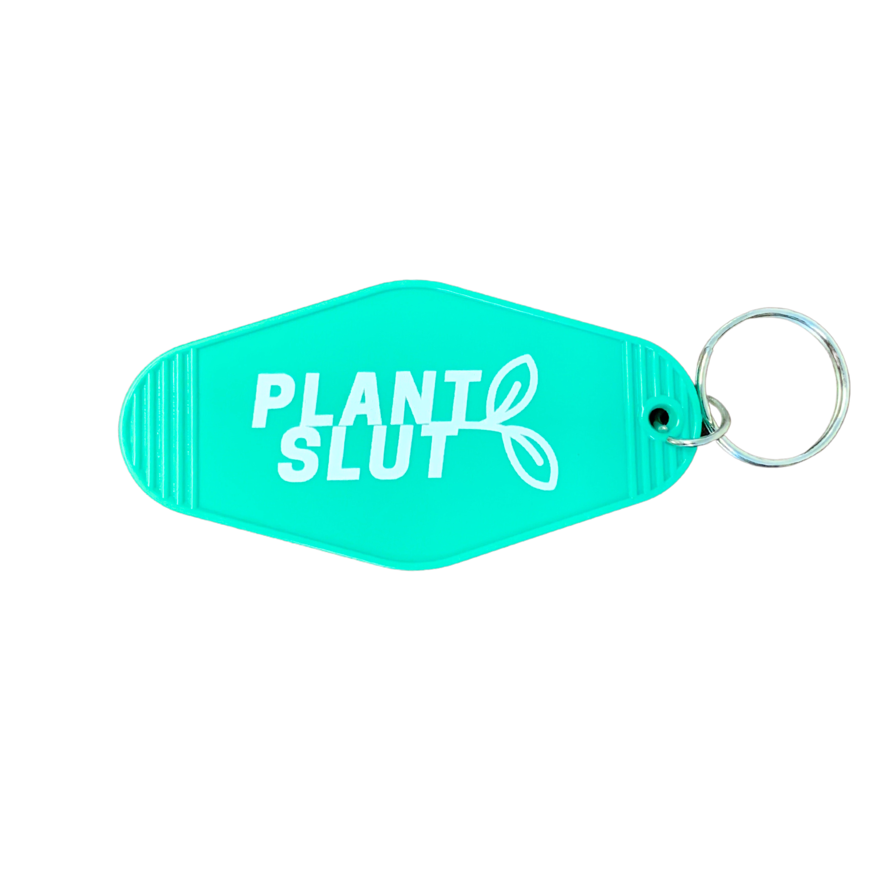 GetBullish - Wholesale Keychain - Unisex - Plant Slut Leaf Motel Style Keychain in Green 🌿8