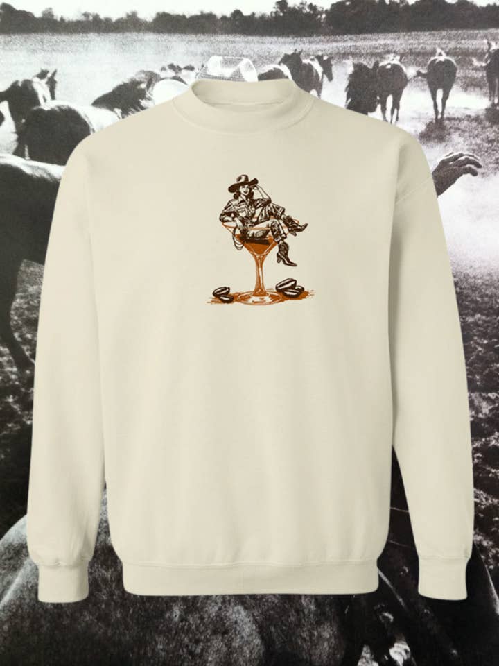 Espresso Martini Trui voor wholesale door Intrigue Ink