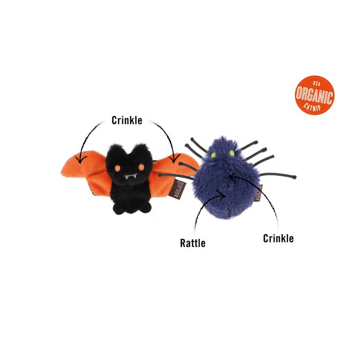 P.L.A.Y. Pet Lifestyle and You - Wholesale Pet Toy Set - Cat - Feline Frenzy - Creepy Critters Toy Set