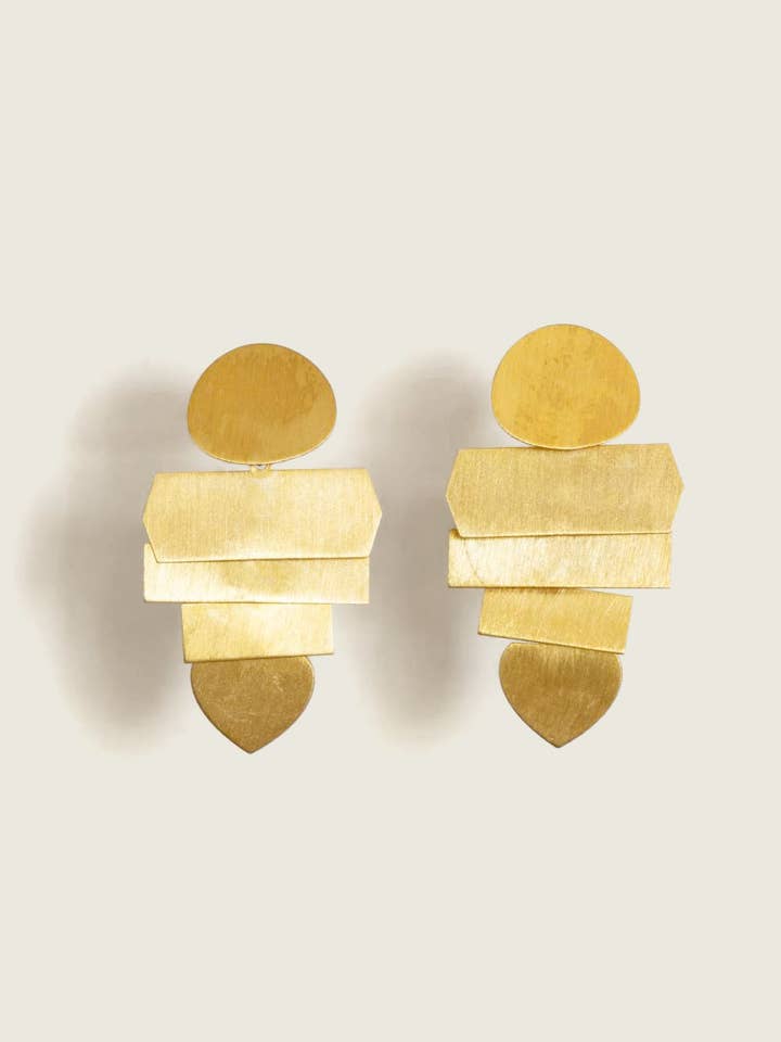 Geometric Earrings Silver | Silver 925 for wholesale by DEMARCA