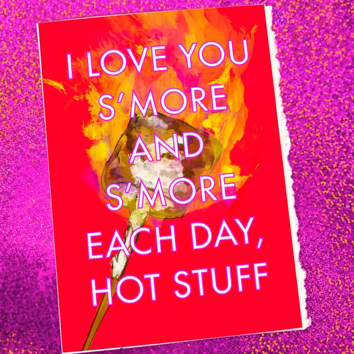 Love You S’More | Love Card for wholesale by Maker / Scholar