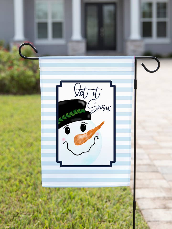 Vinterhaveflag – Lad det sne for engroshandel hos The Navy Knot