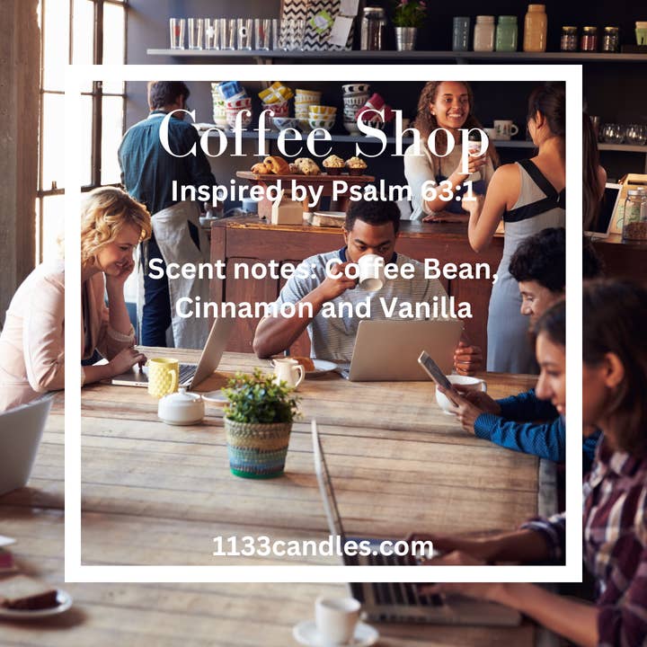 1133 Candles - Wholesale Jar/Filled Candle - 8oz Fall Candle | Rise and Shine | Coffee Candle2