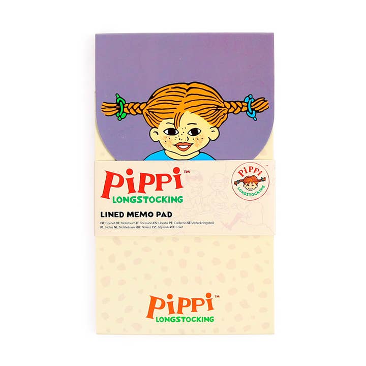 Puckator EU - Wholesale Notebook - Pippi Longstocking Flip Open Shaped Memo Pad0