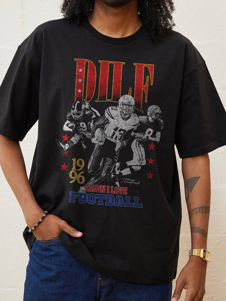 Damn I Love Fotbollströja för wholesale av Threadheads