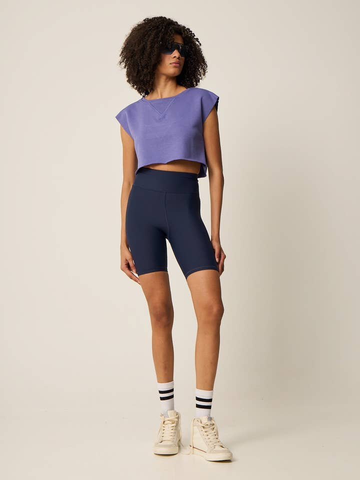 Mallas de ciclista atléticas DRY SHELL | Azul oscuro para venta al por mayor de BAYA