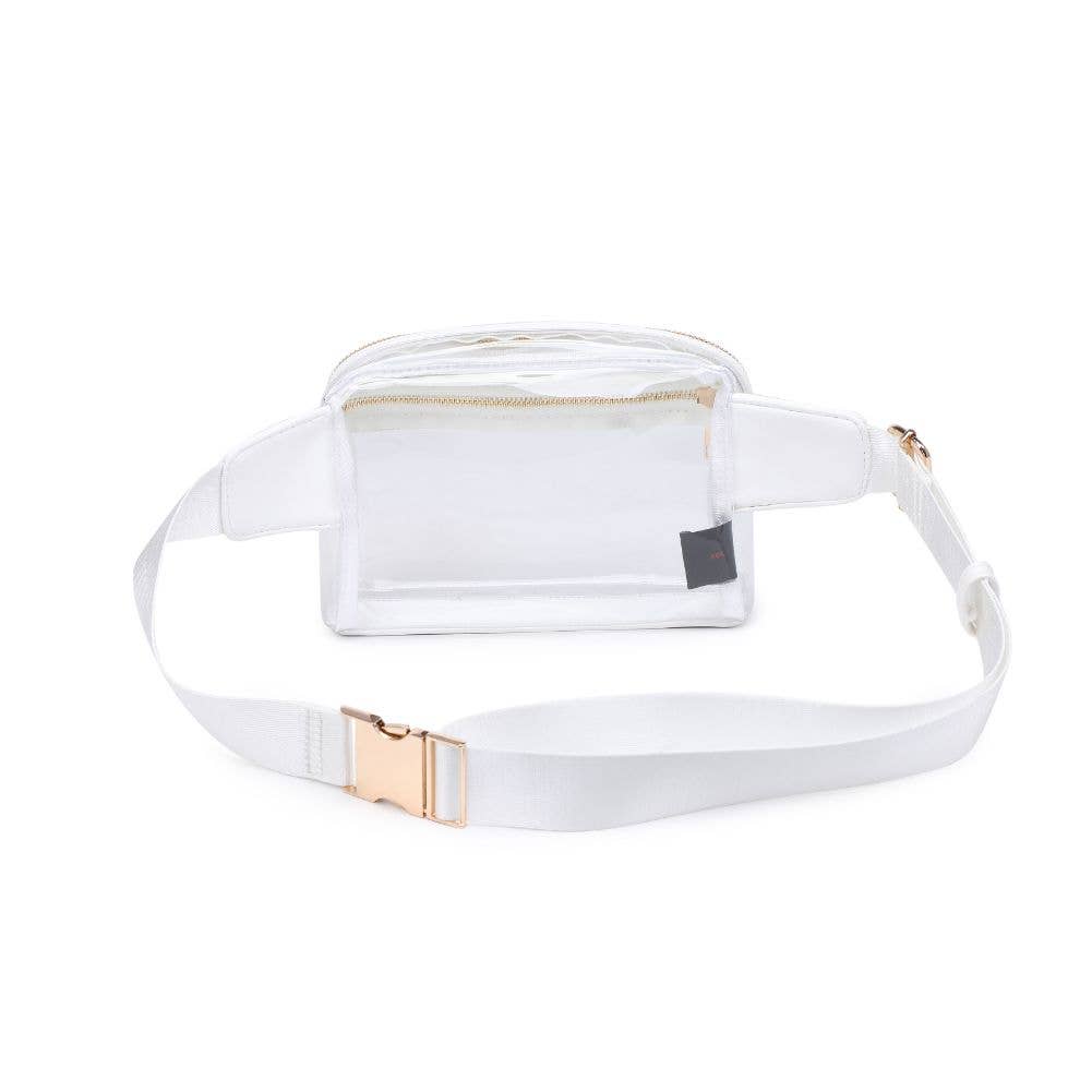 Urban Expressions – wholesale Midjeväska - Dam – Air Clear transparent midjeväska med två dragkedjefack40