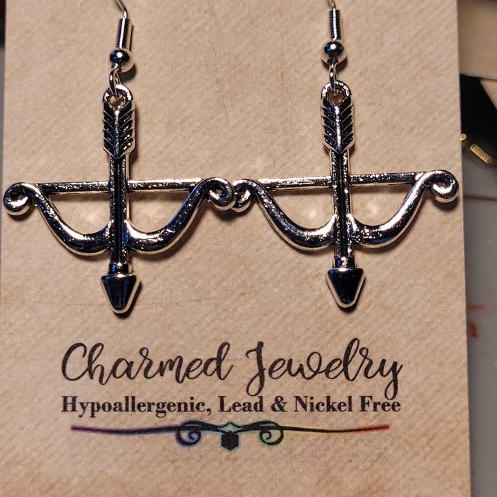 Con-Quest Crafts - Vente Boucles d'oreilles pendantes - Boucles d’oreilles et colliers à thème fantasy, gothique, RPG et gaming9