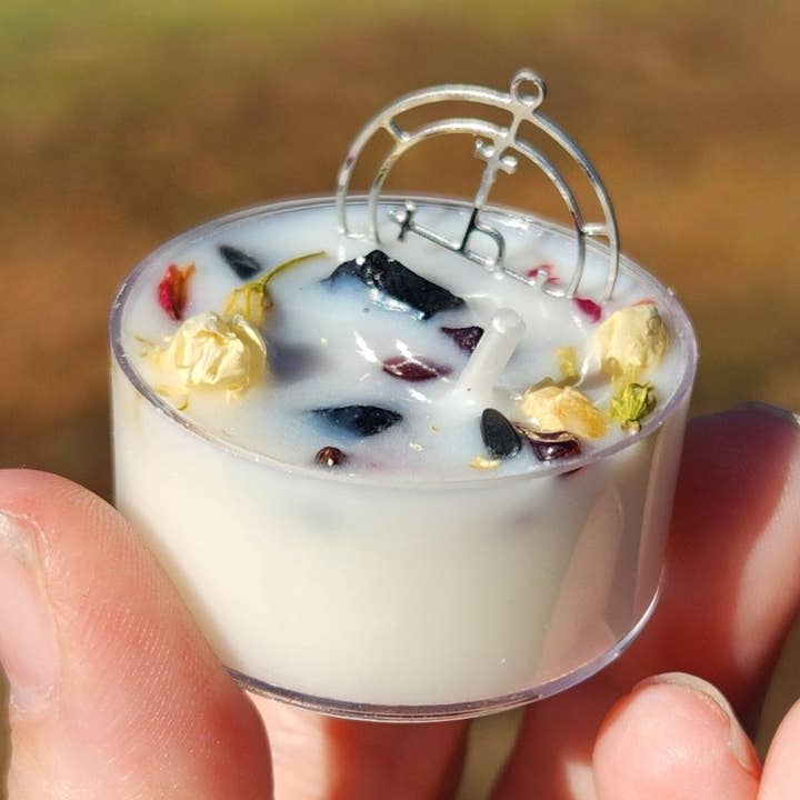 Lilith Deity Tealight Candles for wholesale by Callen Dark Arts