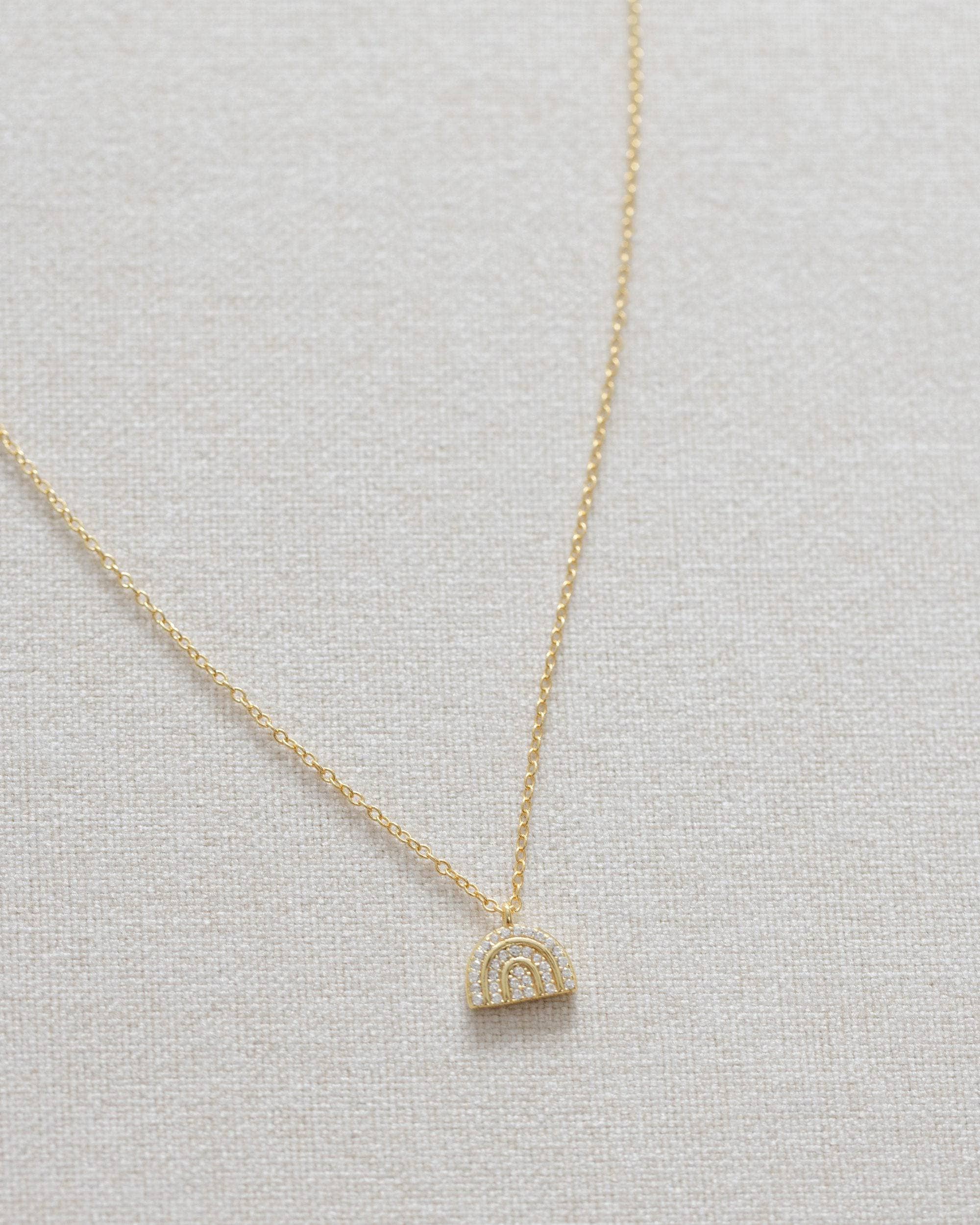 Coast and Cove - Wholesale Pendant/Charm Necklace - Crystal Rainbow Necklace2