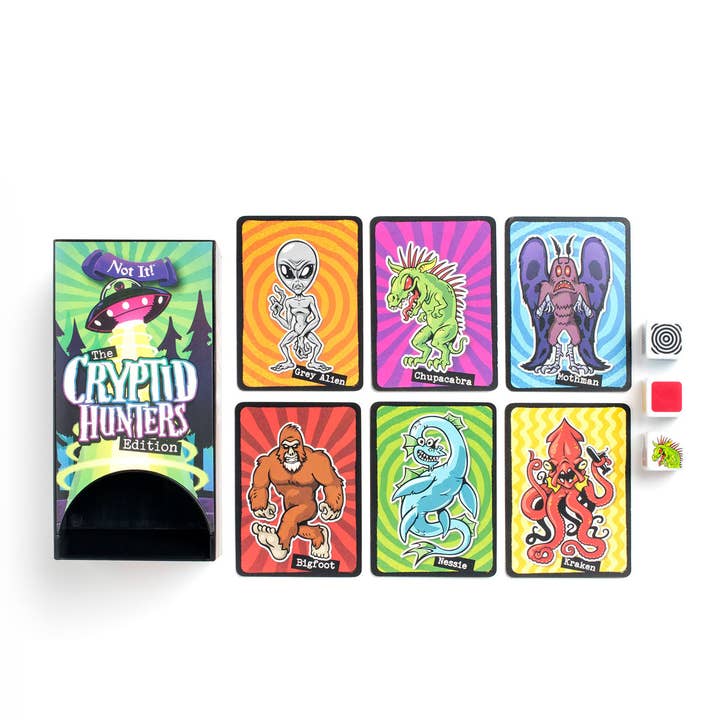 Heebie Jeebies - Wholesale Card game - Not It! CRYPTID HUNTERS1