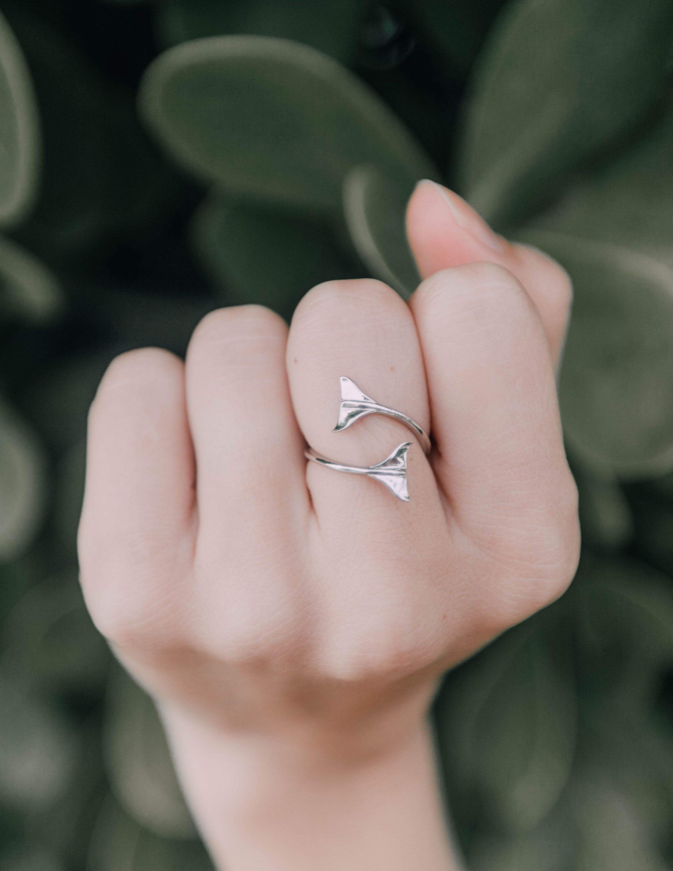 Koholako - Wholesale Band/Stacked Ring - Whale Tail Ring1