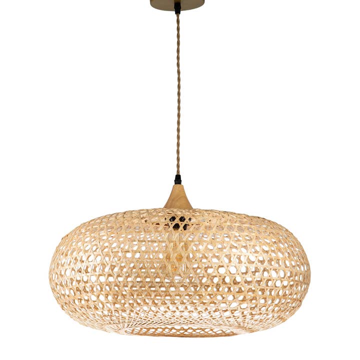 ELE Light & Decor - Wholesale Chandelier/Hanging Light - Wicker Rattan Pendant Light