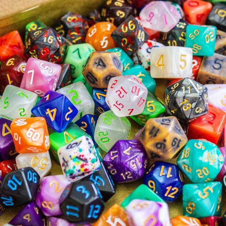 Mystery Dice Goblin – Engroshandel Terninger – Mystery bag med blandede terningsæt4