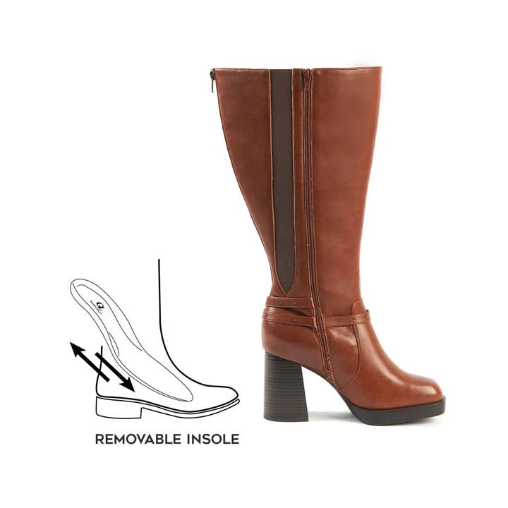 Gabylou - Wholesale Boots - Women's - Wide Calf Boots 3XL - Manon Model34