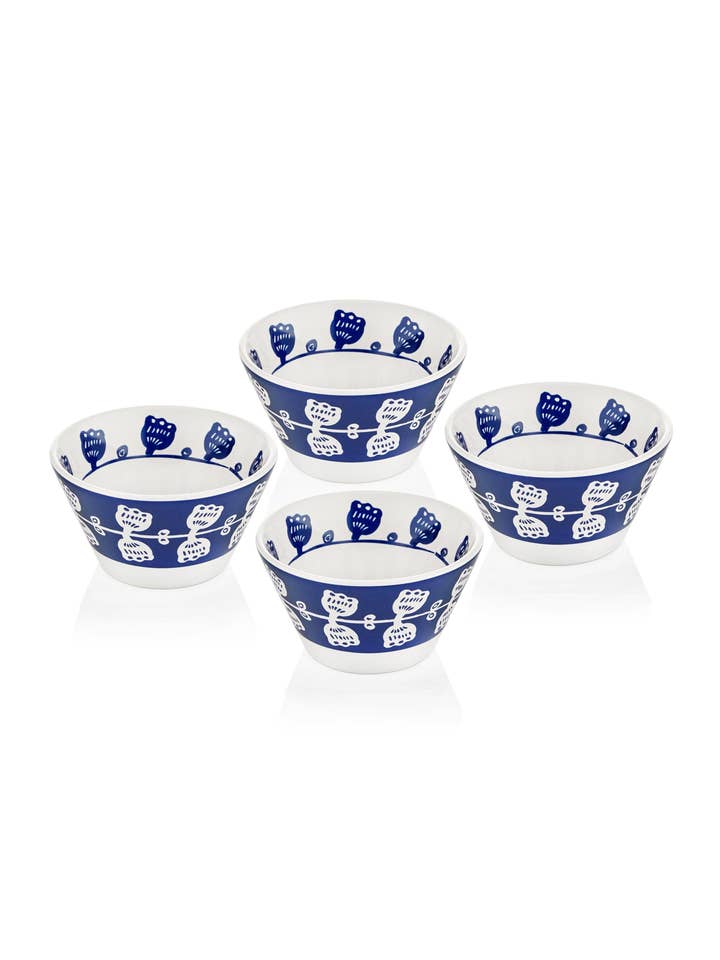Bloom Collection Mini Bowls (Set of 4) for wholesale by Rozi
